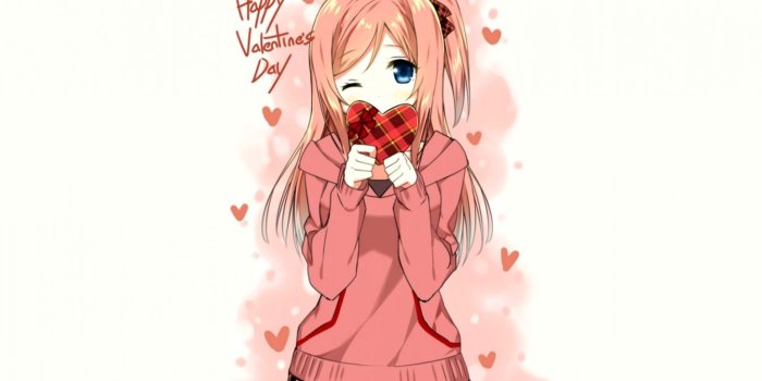 1456x828 Girl Valentine Wallpapers Anime Hd | Wallpapers Point