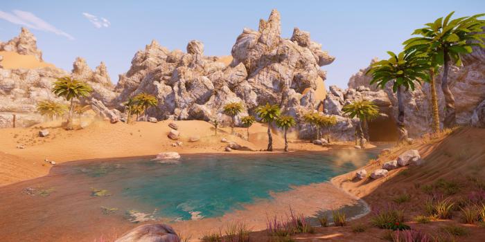 1920x1080 Oasis, Water, Fish image - Legacy of the Yods - Indie DB