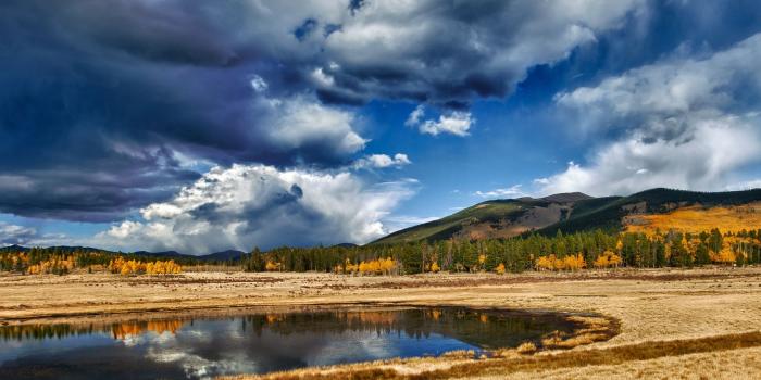 1680x1050 Reflection, Cloud, Clouds, Reservoir, Water HD Wallpaper, Nature