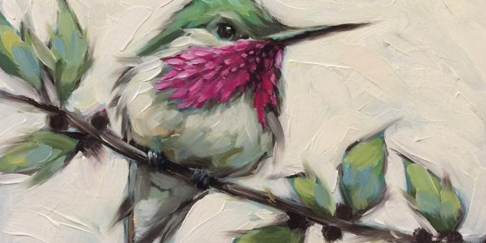 1500x1062 Hummingbird Painting Images at PaintingValley.com | Explore