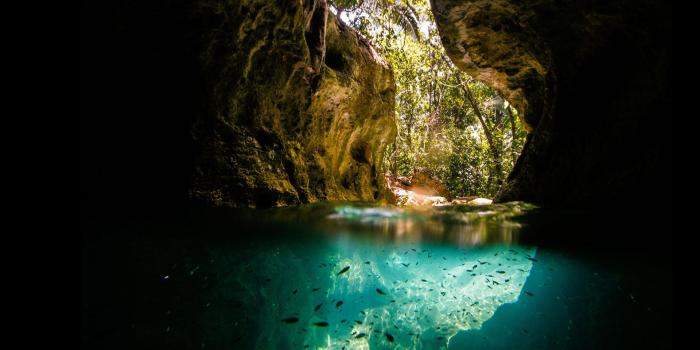 1920x1080 Cave Water Desktop Wallpaper 52606 1920x1080px