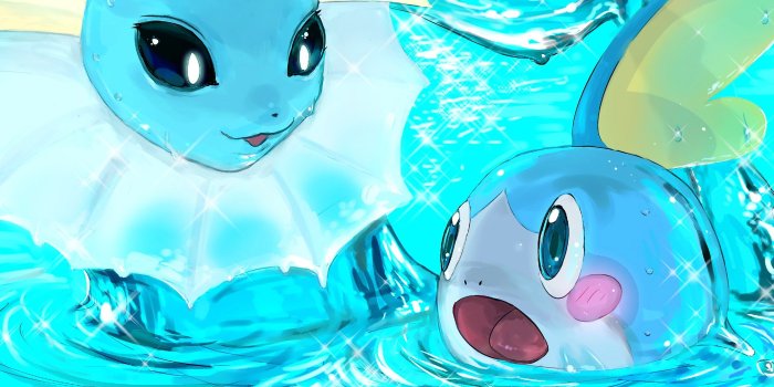 2560x1600 Sobble and Vaporeon Pokemon Sword and Shield 4K Wallpaper #23