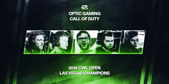 2560x1440 COD] I made a new wallpaper to celebrate OpTic's win at CWL Vegas