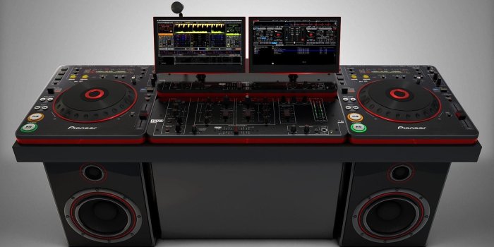 1920x1080 Wallpapers Speakers Girl Dj Backgrounds 1920x1080 | #241528