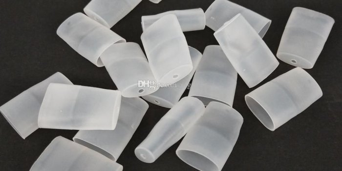 1000x1000 Disposable silicone mouthpiece cover cap protective test drip tips for pods  flat vape pod vgod stig COCO vape pen disposable vape pods