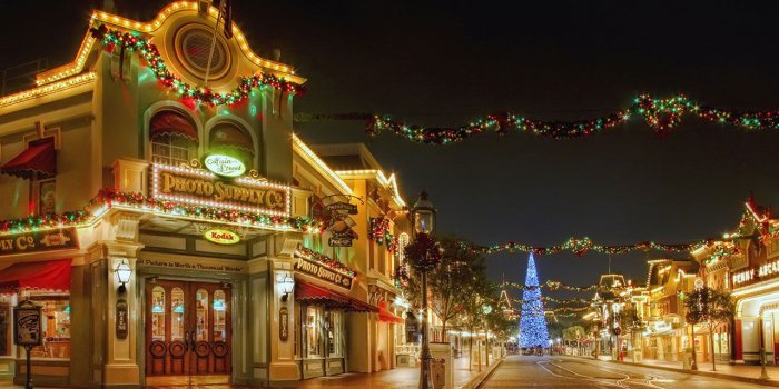1280x800 Free download Holiday WallpapersDisney Disneyland Christmas