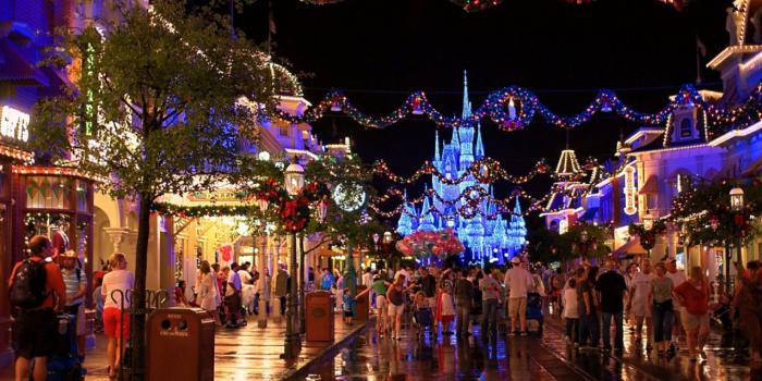 2048x1152 60+ Disney Castle Winter Wallpapers - Download at WallpaperBro