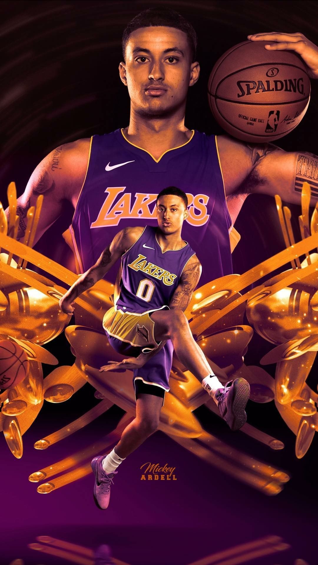 1080x1920 Kyle Kuzma Wallpaper | -B A S K E T B A L L- | Kyle kuzma, Sports