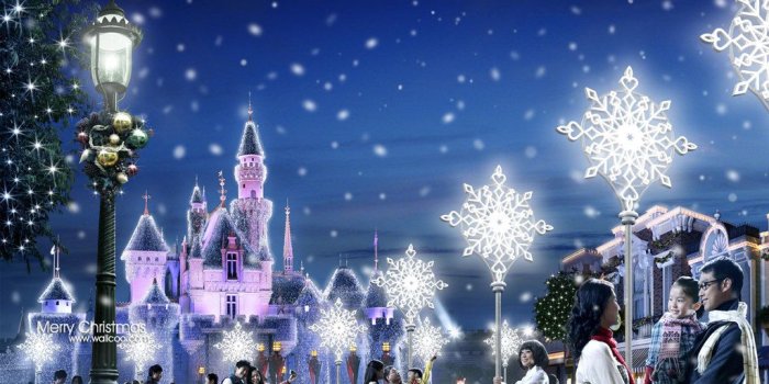 1024x768 Hong Kong Disneyland Christmas Fantasy : Christmas Holiday Fun 254