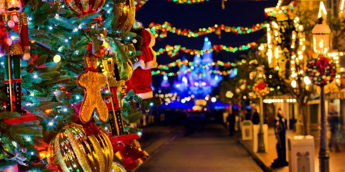 1680x1050 Disneyland During Winter Holidays Season widescreen wallpaper | Wide
