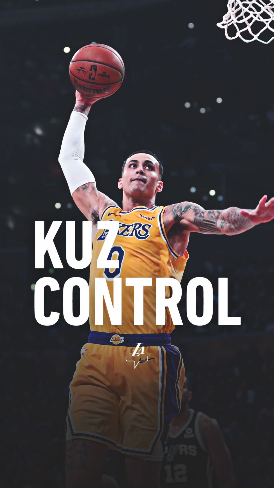 1080x1920 Free download Kyle Kuzma Los Angeles Lakers [1125x2436] for your