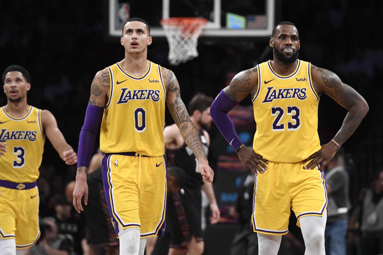 4064x2710 NBA: Warriors Star Sees Kyle Kuzma Stepping Up As Third Superstar