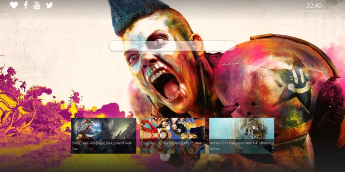 1919x972 Rage 2 Wallpaper new tab background - New Tabsy