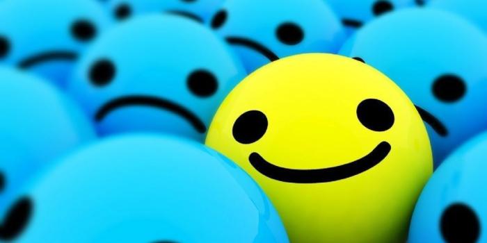 1024x768 Smile More Wallpaper - Smiley Face In Sad Faces Free Wallpaper