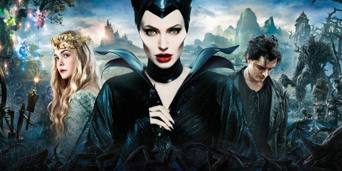 1600x900 Elle Fanning – Aurora, Sam Riley – Diaval, Angelina Jolie