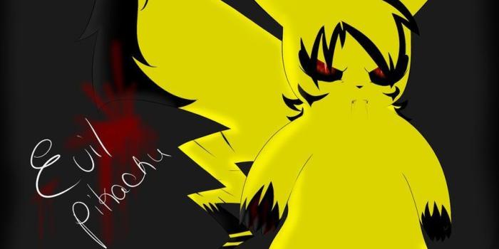 894x894 Evil Pikachu Wallpapers - Top Free Evil Pikachu Backgrounds