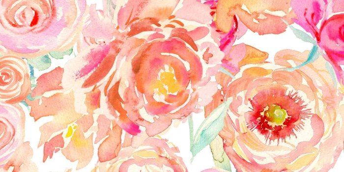1920x1080 30+ Watercolor Floral Laptop Wallpapers - Download at WallpaperBro