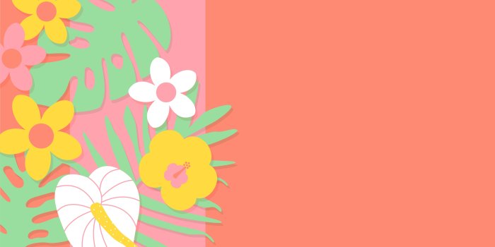 5334x3000 June 2018 Tropical Flowers Wallpaper - Sarah Hearts