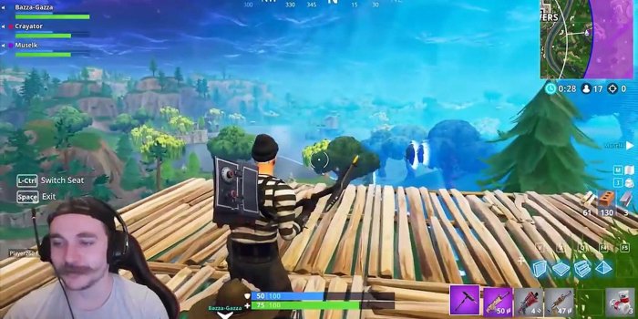 1920x1080 Driving Muselk & Bazza To the Depths of Insanity - Fortnite Battle Royale