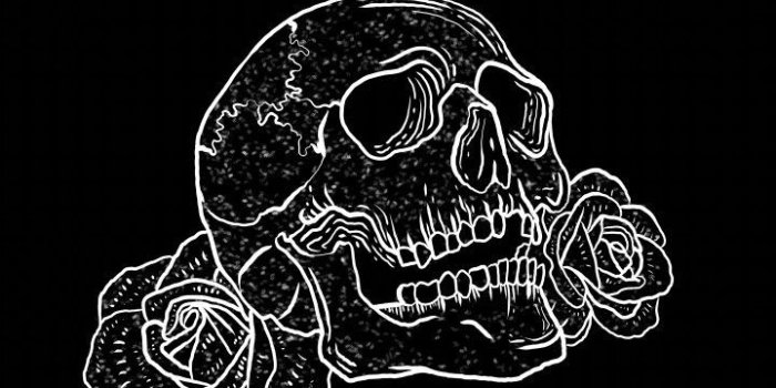 720x1280 iPhone Wallpaper | Illustration, Bone, Skull, Drawing, Font, Logo