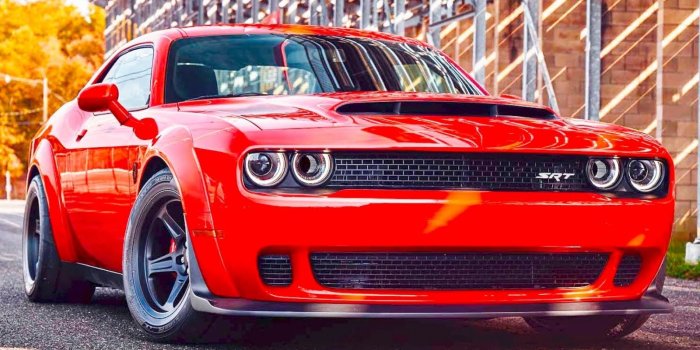 1989x1118 2018 Dodge Challenger SRT Demon 840 HP High-Res Wallpaper | 1212