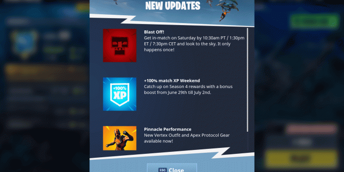 1920x1080 Update: Fortnite's Big In-Game Countdown Event Will Only Happen Once