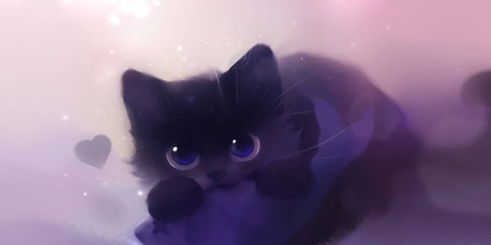 1920x1080 Anime Cat Desktop Wallpaper