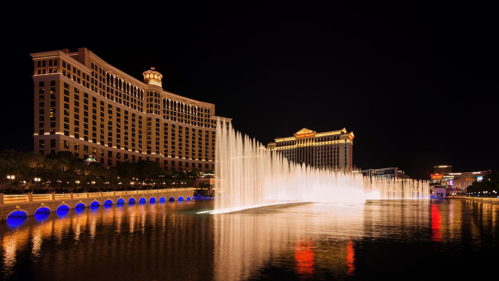 3840x2160 The Fountains of the Bellagio, Las Vegas, Nevada widescreen