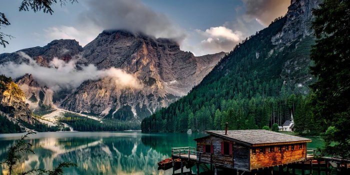 1680x1050 Italy – Beautiful Mountain Lake widescreen wallpaper | Wide