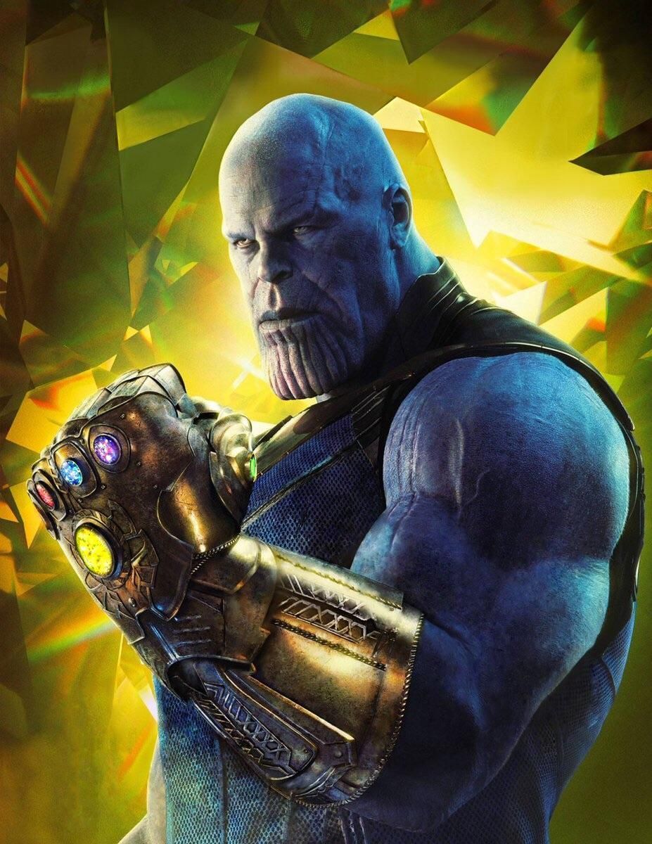 927x1200 Thanos wallpaper in HD with full gauntlet. [empire magazine Edit