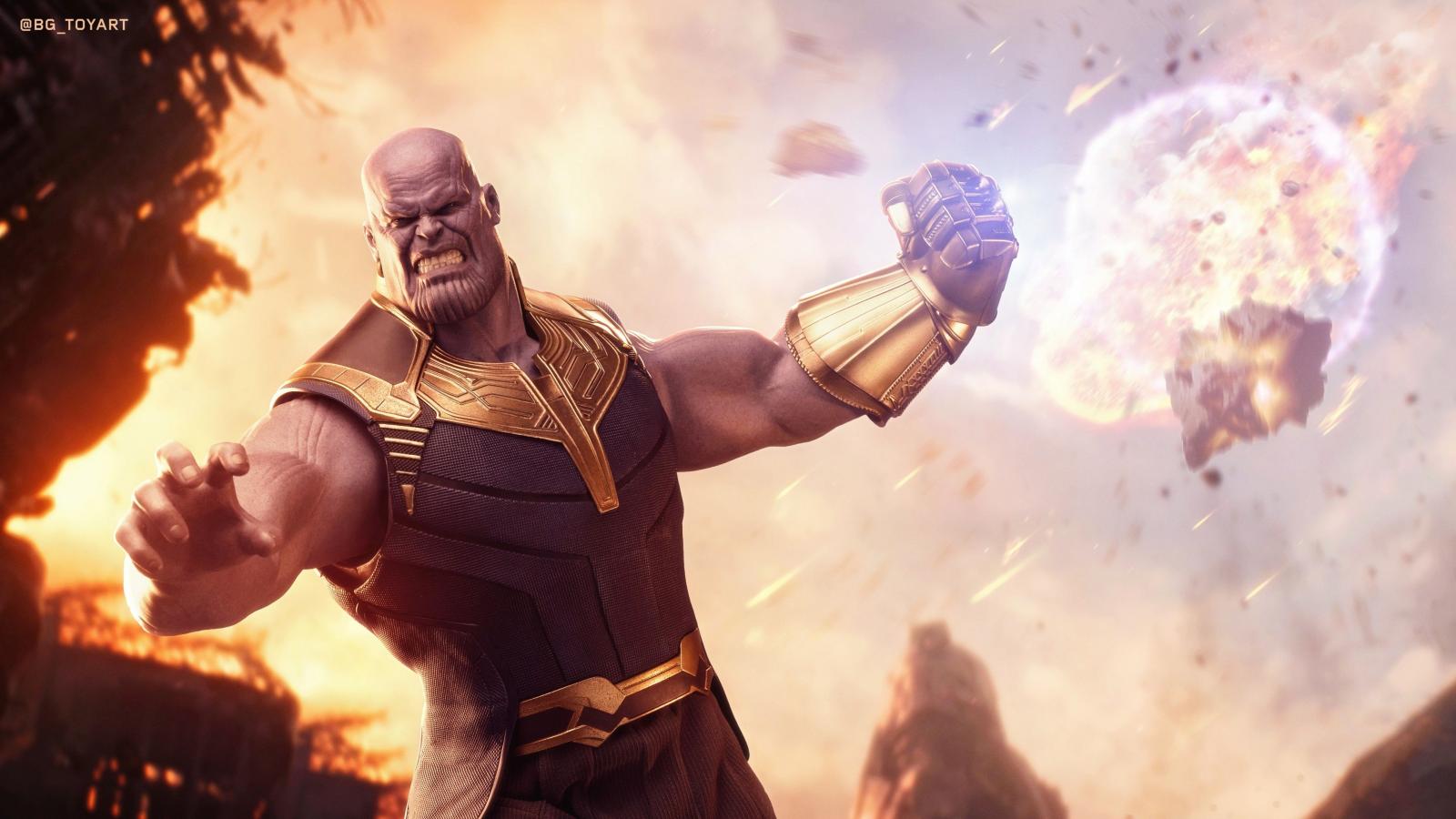 3840x2160 Thanos HD Wallpaper 4K Background
