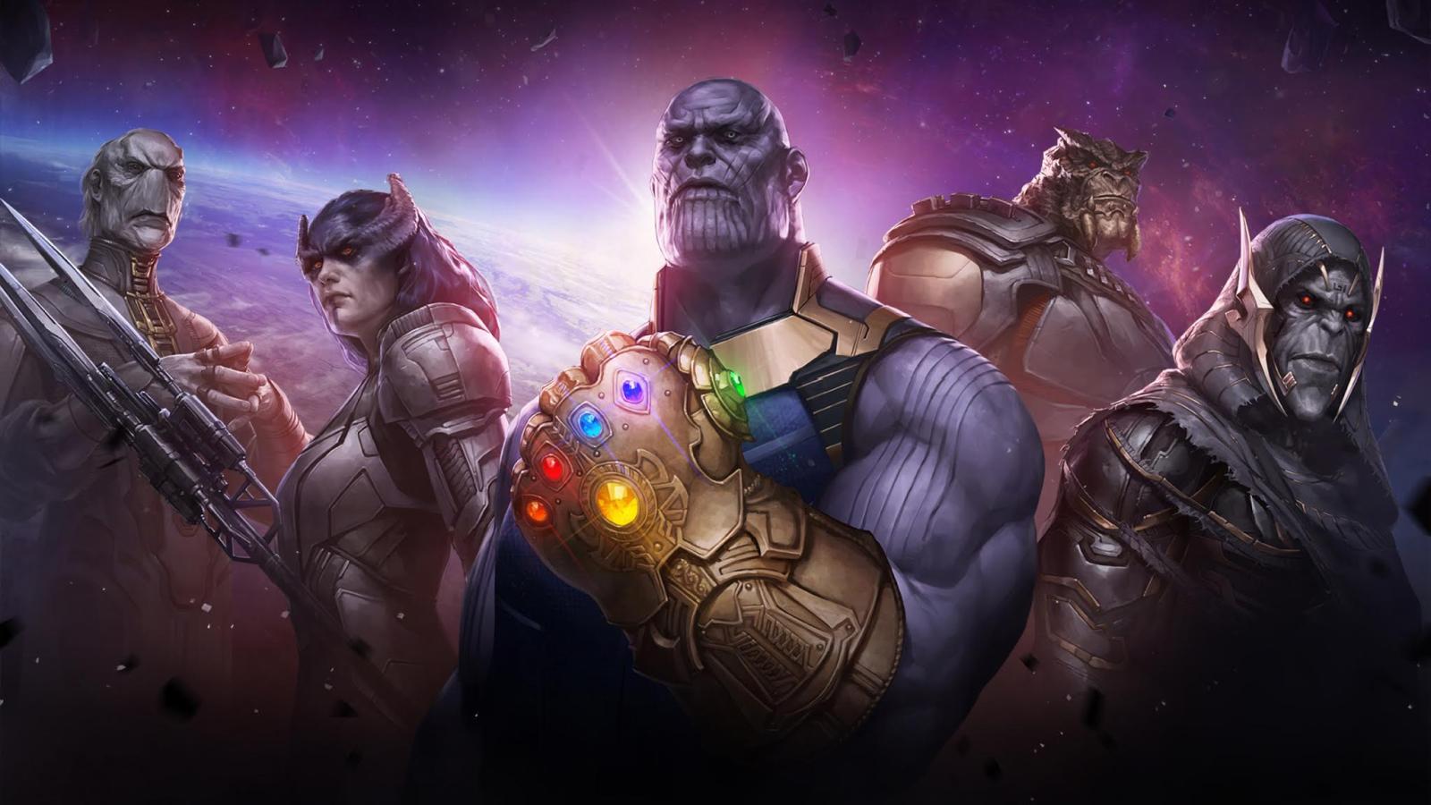 2048x1152 Marvel Thanos HD Wallpaper