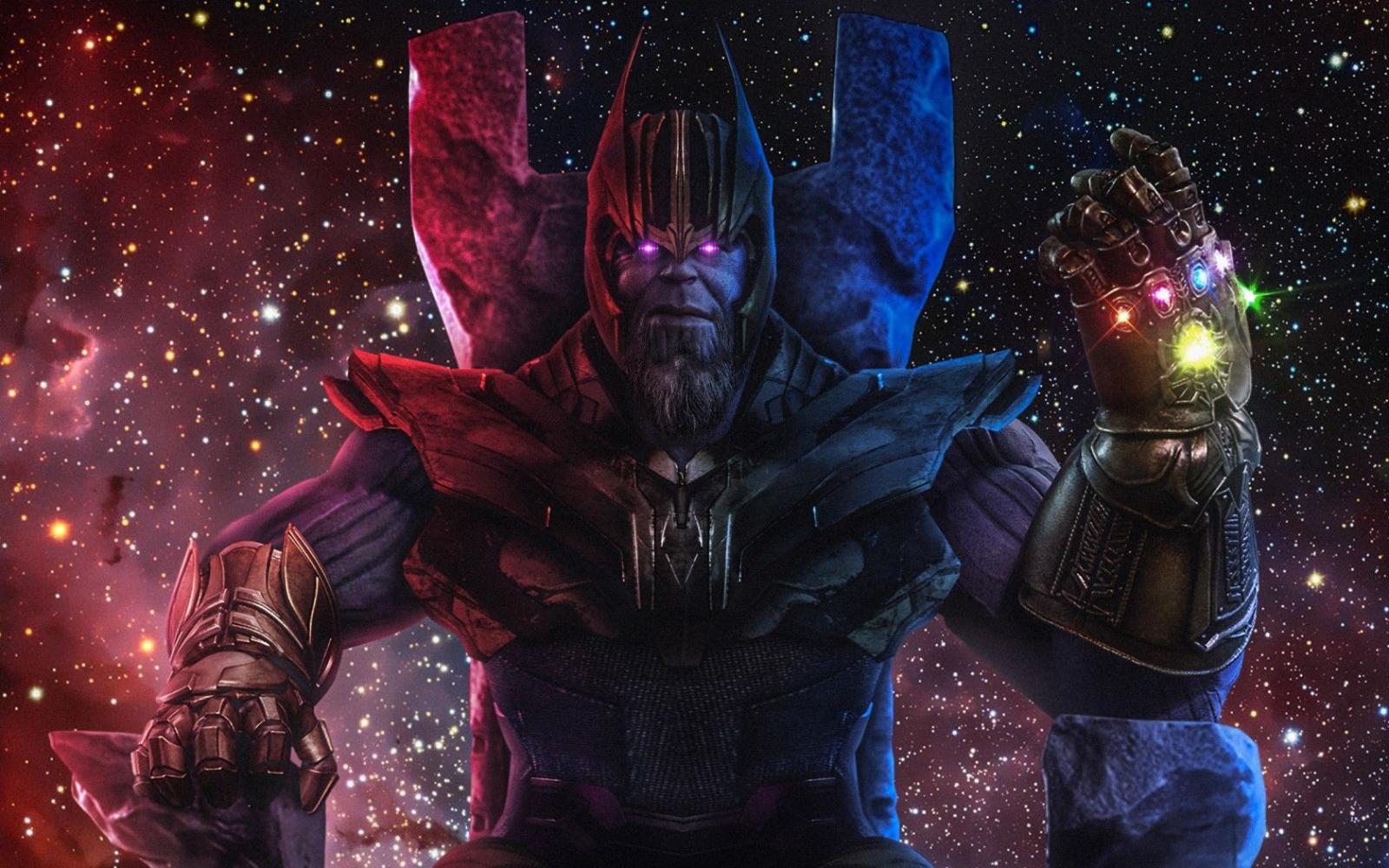 1680x1050 Wallpaper Thanos, Infinity Gauntlet, Avengers 4, HD, Creative