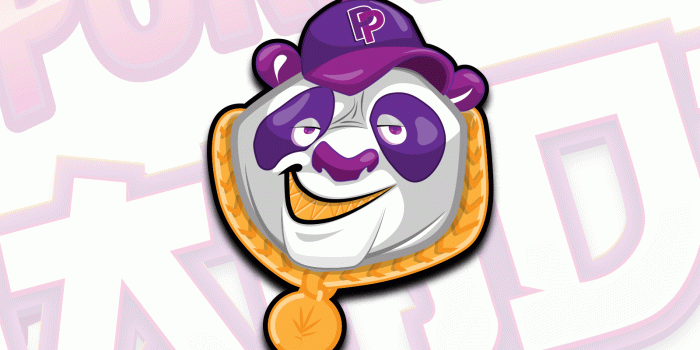 1600x1200 Purple Panda by Simonluca Spadanuda on Dribbble