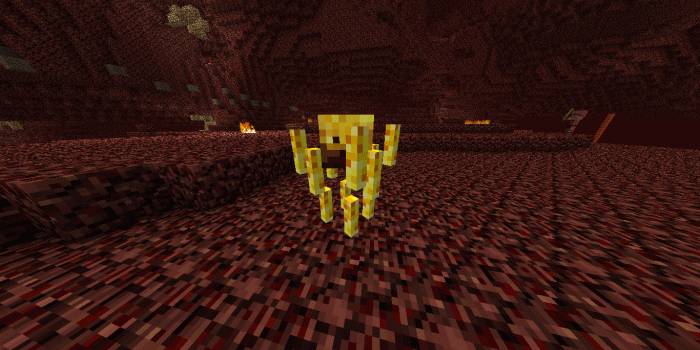 1366x706 Minecraft Blaze Wallpapers