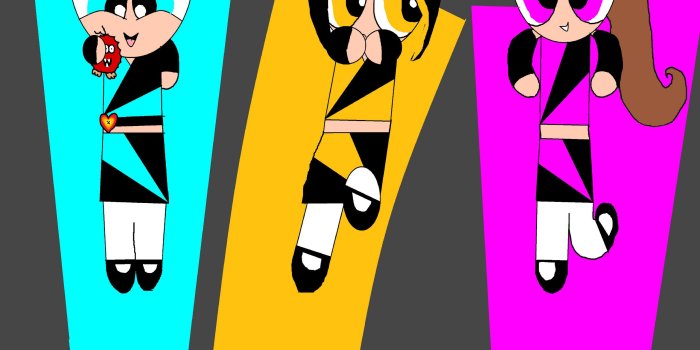 2560x2153 as meninas superpoderosas imagens The howdyheart girls! ballistic