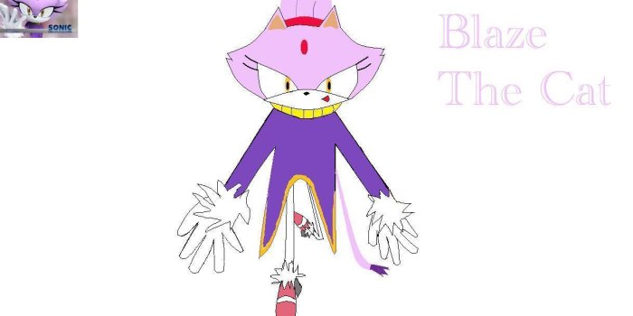 1218x705 Blaze the Cat immagini Blaze The Cat: Paint HD wallpaper and