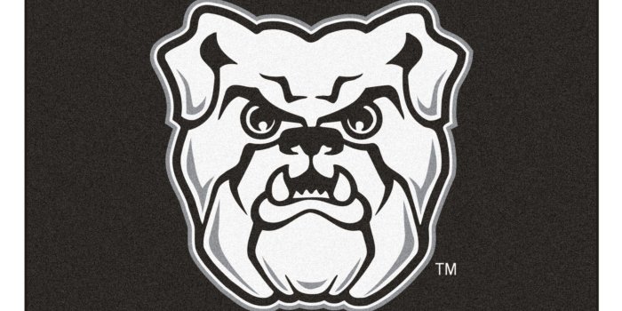 2000x2000 NCAA Butler University Bulldogs Starter Mat Rectangular Area Rug