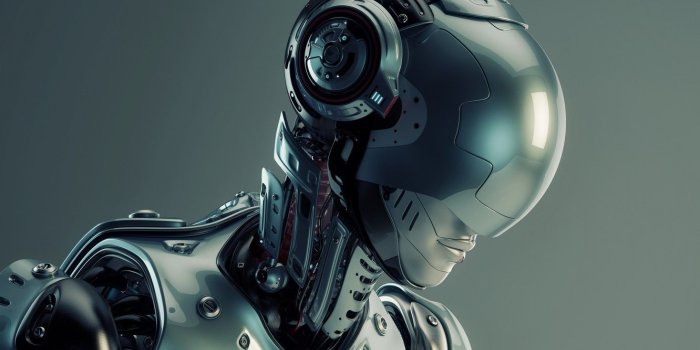1332x850 Wallpaper cyborg, head, pearls, humanoid robot images for desktop