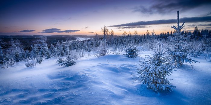 4000x2250 Wallpaper Winter horizon, Snow, 4K, Nature, #5935