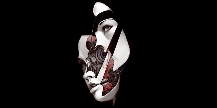 1920x1200 Robot Head Wallpaper | 1920x1200 | ID:47449