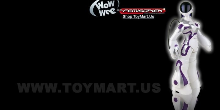 1024x768 WowWee FemiSapien Humanoid Robot Wallpaper by PakawanM