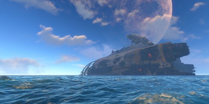1920x1080 Steam Workshop :: Subnautica - The Aurora (Day/Night cycle)