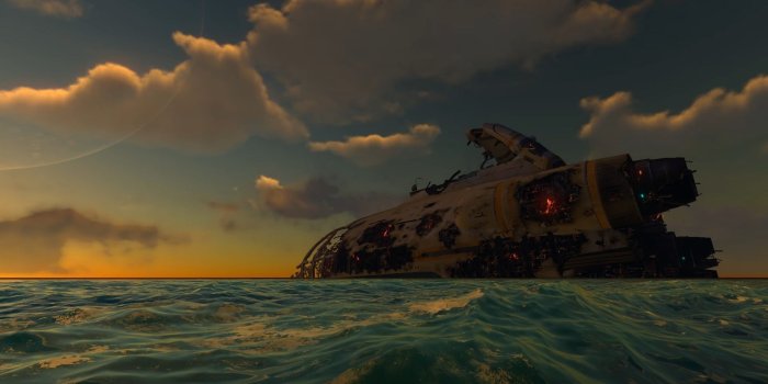 1920x1080 Steam Workshop :: Subnautica - The Aurora (Day/Night cycle)