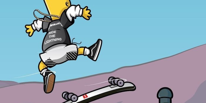 1080x1080 Bart Simpson Skateboard Wallpapers - Top Free Bart Simpson