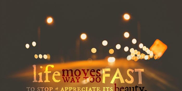 2560x1600 Life Moves Way Too Fast City HD desktop wallpaper : Widescreen