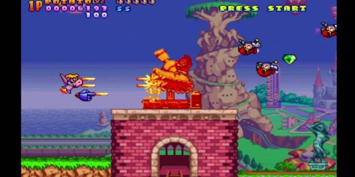 1280x720 LET'S PLAY HARMFUL PARK FOR PLAYSTATION 1 PSX PS1 JAPAN SHMUP