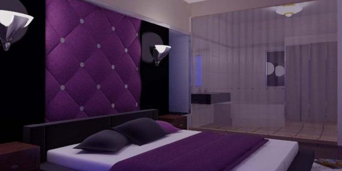 1224x800 Download Purple Bedroom Wallpaper (44+) - Free Wallpaper For your