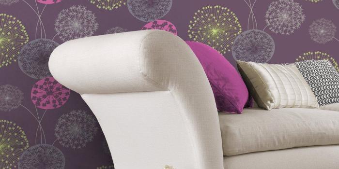 1000x1000 Holden Decor Wallpaper 41102 Lucienne Plum: Amazon.co.uk: DIY & Tools
