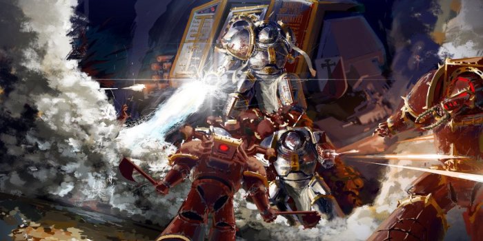 1064x751 Grey Knights Warhammer Art (#1026892) - HD Wallpaper Download